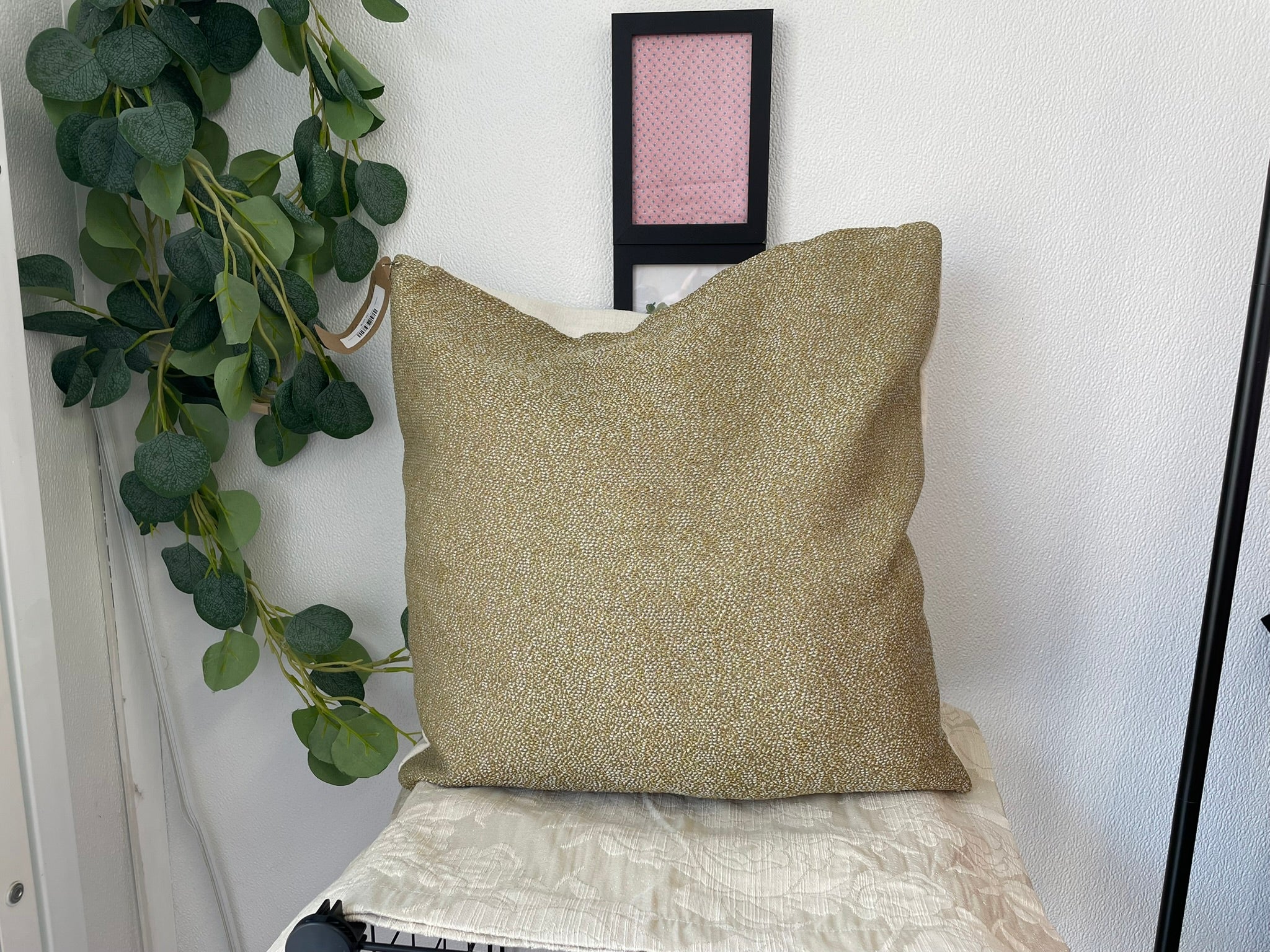 Gold Pebbles/Texture Cushion Covers