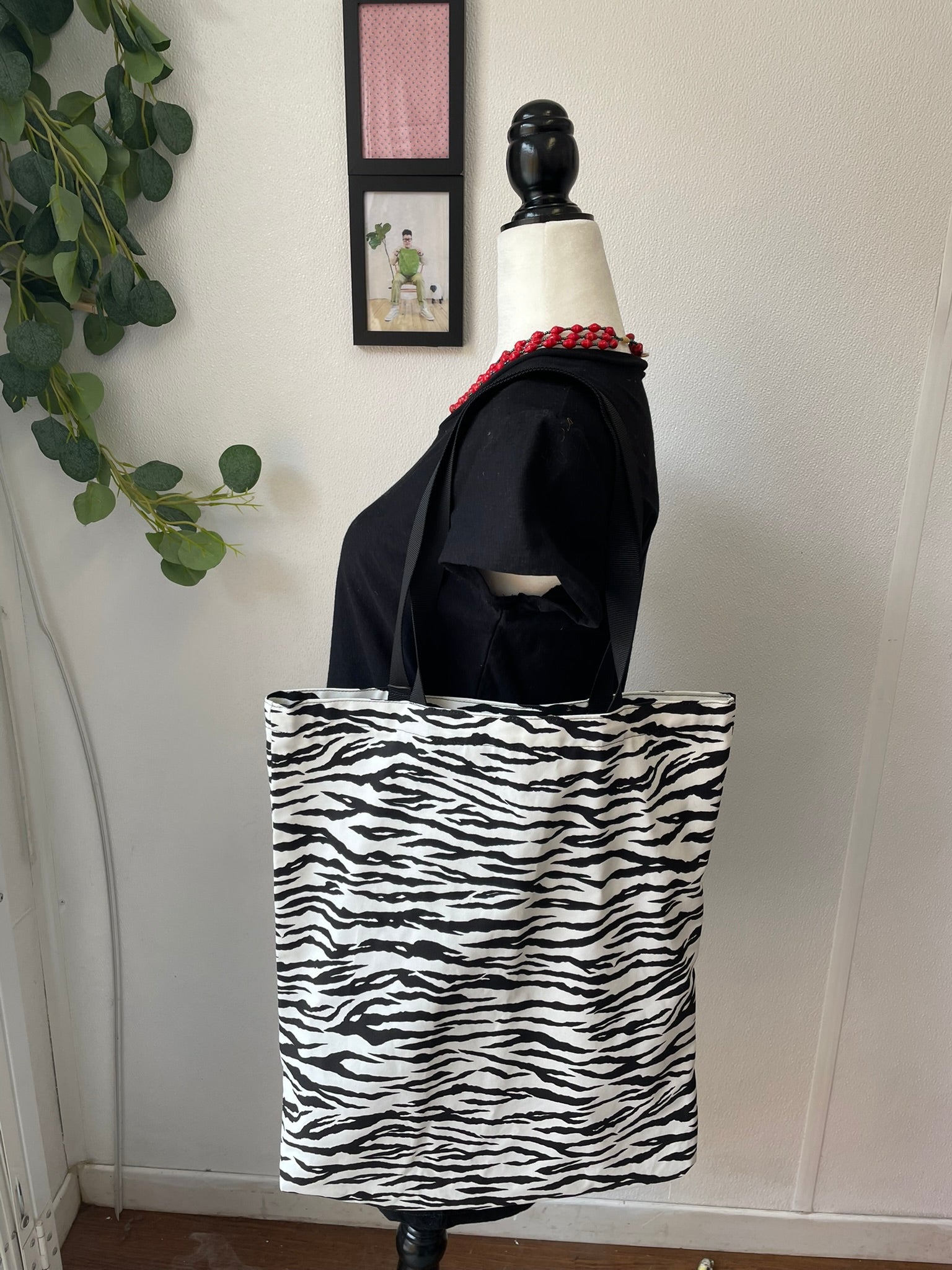 Zebra Tote