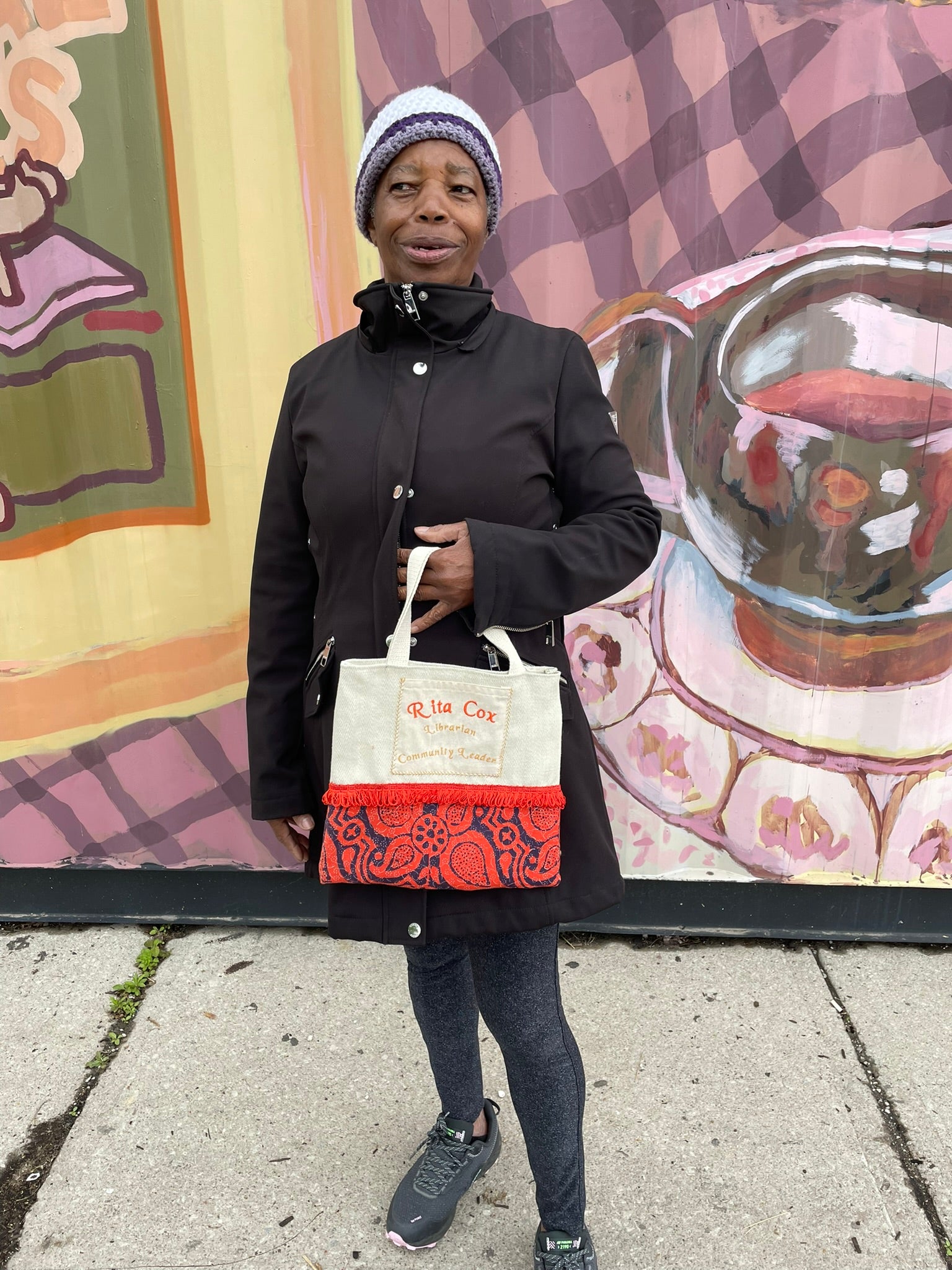 Rita Cox Tribute Tote – Handcrafted & Upcycled
