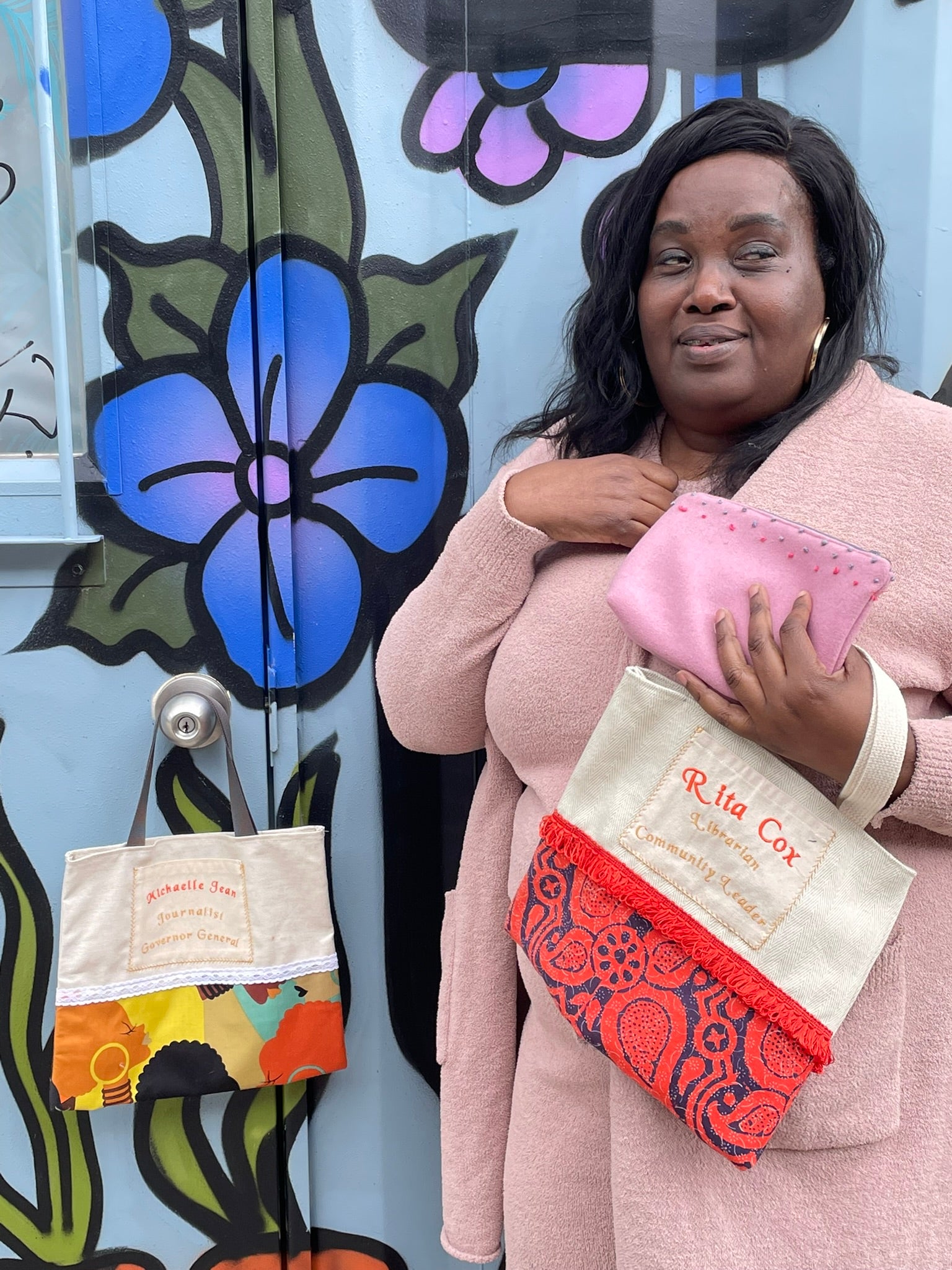 Rita Cox Tribute Tote – Handcrafted & Upcycled