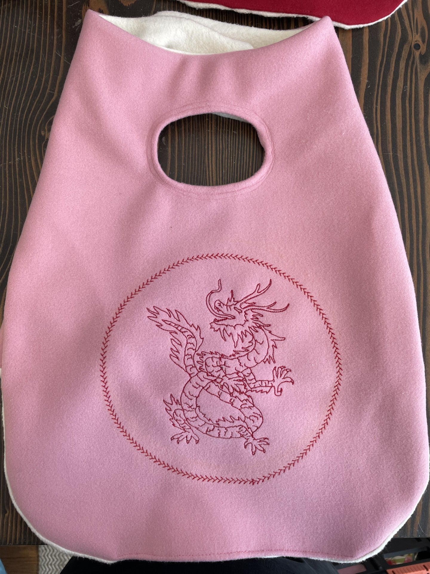 Lucky Dragon Lunar New Year Dog Coat