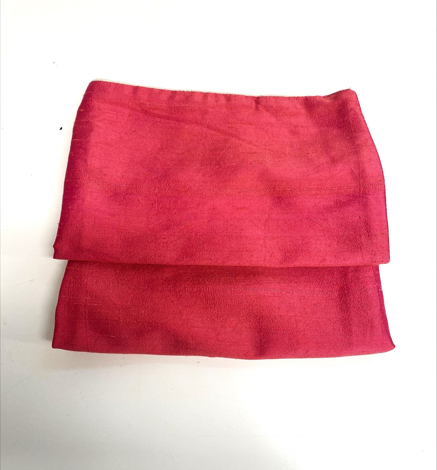Pink Silk Cushion