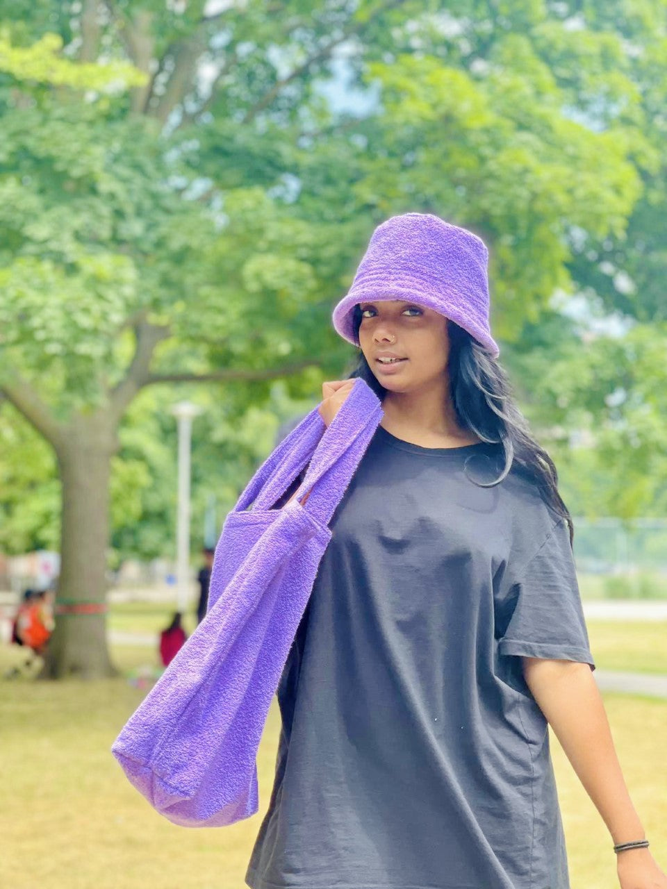 Lavender Beach Bucket Hat
